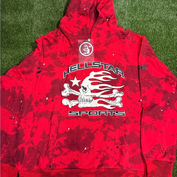 Hellstar Sports Red Men's Sweater